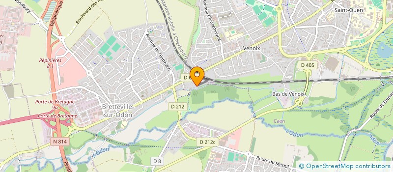 localisation de l'entreprise ACTION FORMATION NORMANDIE  BRETTEVILLE-SUR-ODON