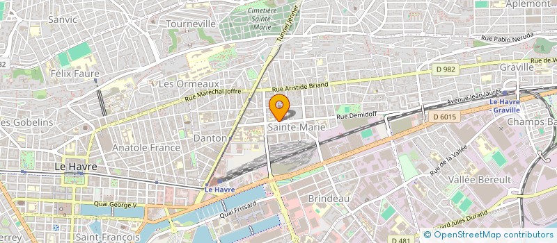 localisation de l'entreprise ACTION FROID 76 à LE HAVRE