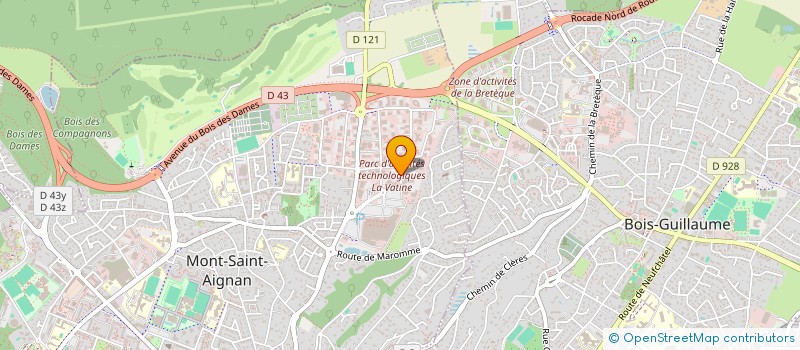 localisation de l'entreprise ACTION-GESTION-COMPTA.CONSEIL à MONT-SAINT-AIGNAN