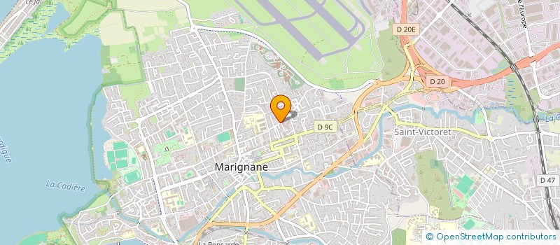 localisation de l'entreprise ACTION GESTION ET METHODE à MARIGNANE