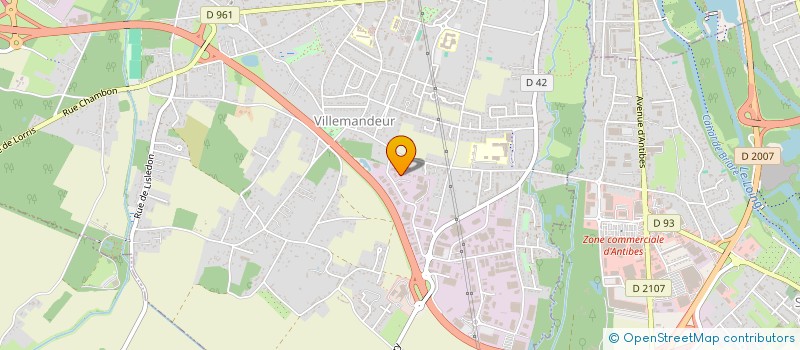 localisation de l'entreprise ACTION GROUPE à VILLEMANDEUR