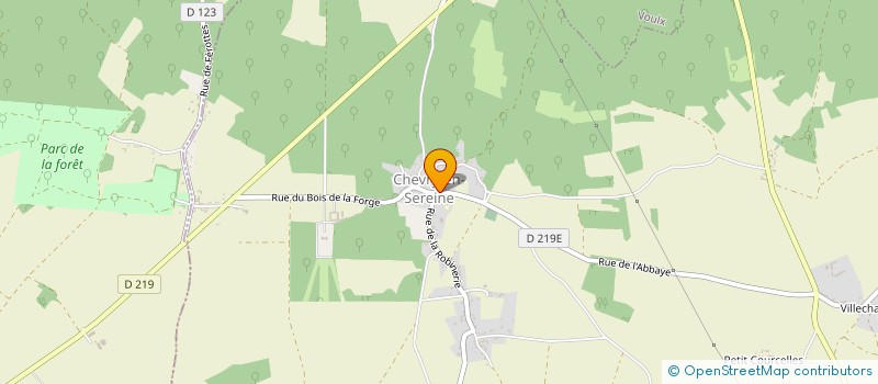 localisation de l'entreprise ACTION GUEPES ET NUISIBLES  CHEVRY-EN-SEREINE