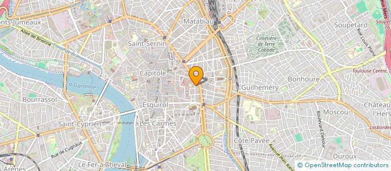 localisation de l'entreprise ACTION HABITAT à TOULOUSE