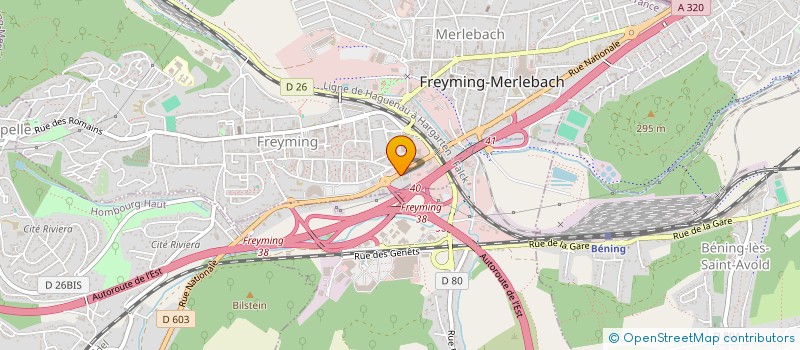 localisation de l'entreprise ACTION IMMO  BETTING