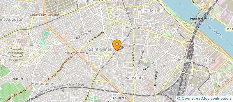 localisation de l'entreprise ACTION IMMOBILIERE EUROPEENNE à BORDEAUX