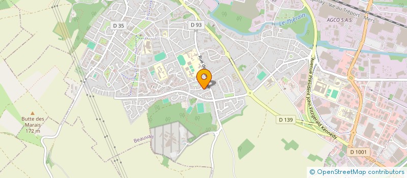 localisation de l'entreprise ACTION & INCLUSION POUR LE DEVELOPPEMENT TERRITORIAL  BEAUVAIS