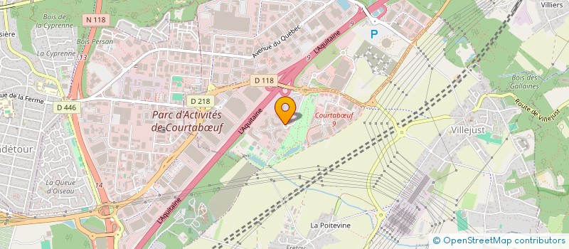 localisation de l'entreprise ACTION INDUSTRIE AUTOMATION  VILLEJUST