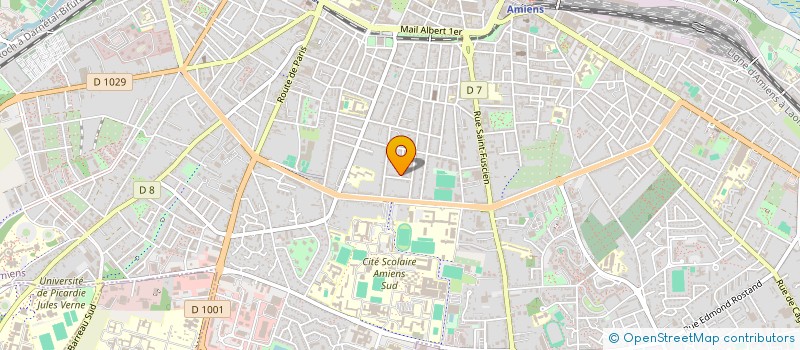 localisation de l'entreprise ACTION INSERTION FORMATION TRAVAIL  AMIENS