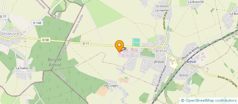 localisation de l'entreprise ACTION ISOLATION à BREVAL