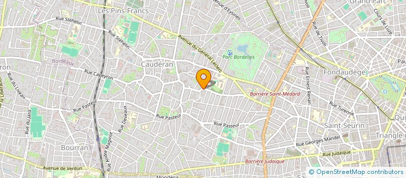 localisation de l'entreprise ACTION JAZZ  BORDEAUX