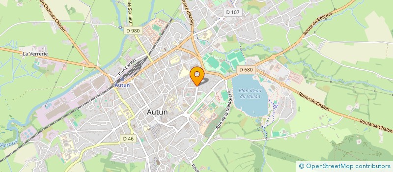 localisation de l'entreprise ACTION JEUNESSE PREVENTION  AUTUN