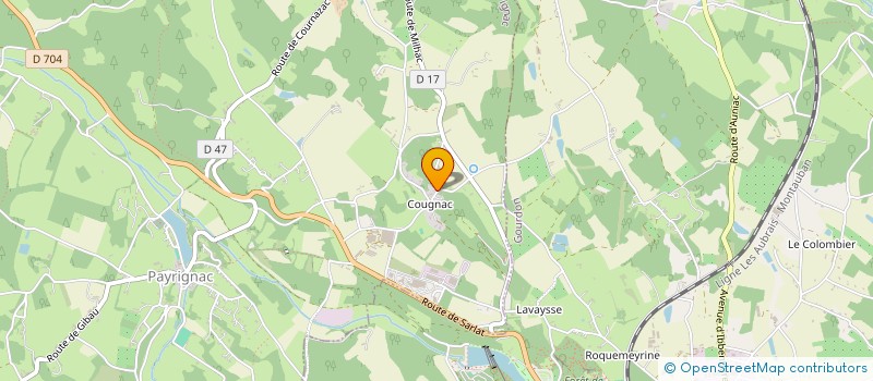 localisation de l'entreprise ACTION LOCATION  PAYRIGNAC