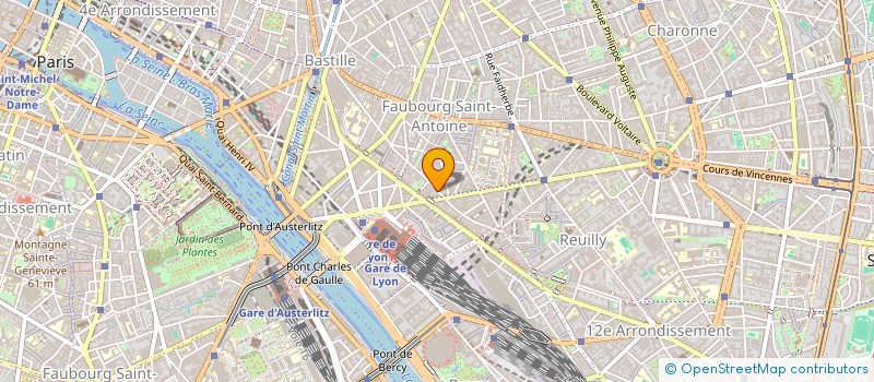 localisation de l'entreprise ACTION LOISIRS à PARIS