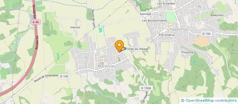 localisation de l'entreprise ACTION MAINTENANCE LABO à MARENNES