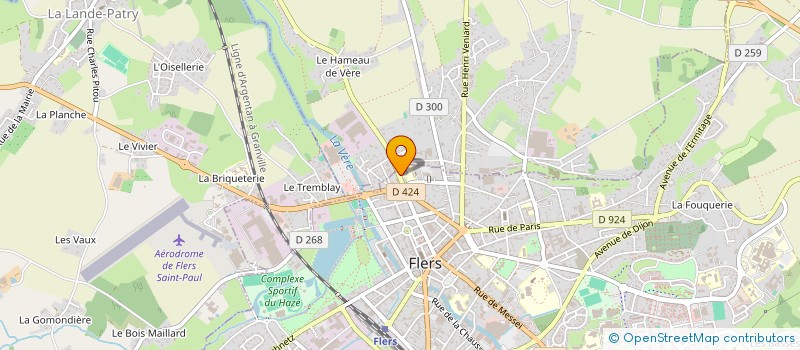 localisation de l'entreprise ACTION MARKETING INFORMATION à FLERS