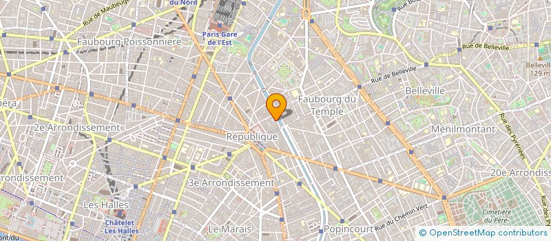 localisation de l'entreprise ACTION MEDIC'ASSISTANCE à PARIS
