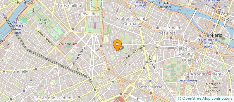 localisation de l'entreprise ACTION MEDICALE SOCIALE A DOMICILE à PARIS