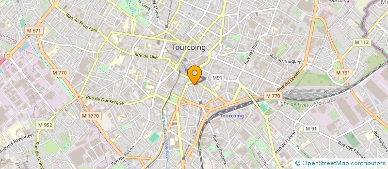 localisation de l'entreprise ACTION MISSION EVENEMENT  TOURCOING