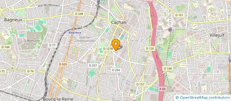 localisation de l'entreprise ACTION MISSIONNAIRE EVANGELIQUE LA RESTAURATION  CACHAN