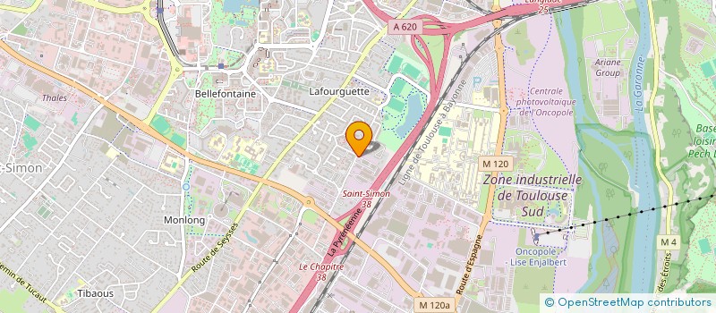 localisation de l'entreprise ACTION NET à TOULOUSE