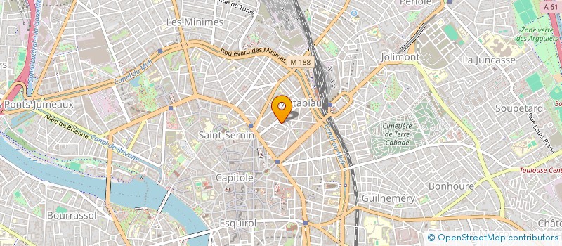 localisation de l'entreprise ACTION-NET à TOULOUSE