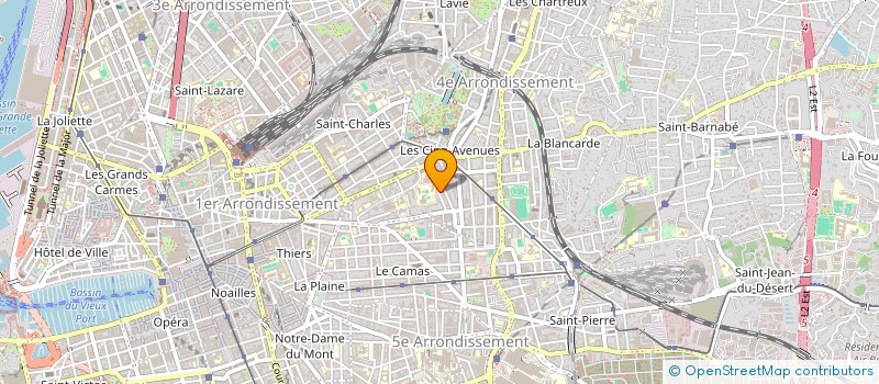 localisation de l'entreprise ACTION NUISIBLES à MARSEILLE