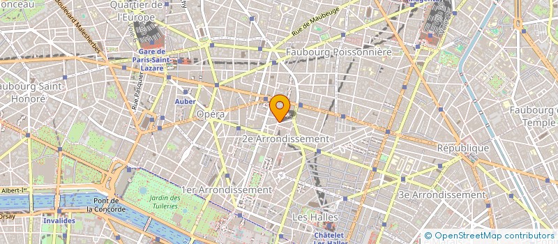 localisation de l'entreprise ACTION OPTIQUE à PARIS
