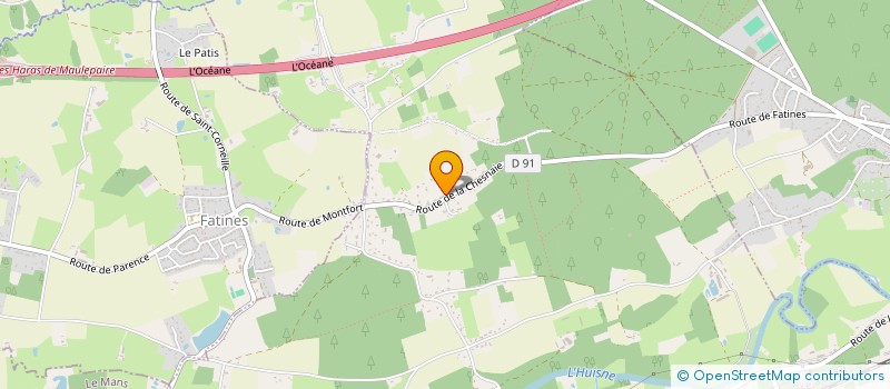 localisation de l'entreprise ACTION PATRIMOINE CONSEIL EN ABREVIATION AP CONSEIL  LE MANS