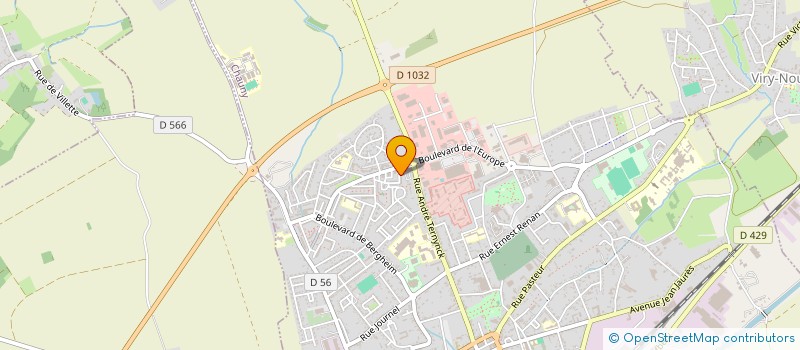 localisation de l'entreprise ACTION PICARDIE à CHAUNY