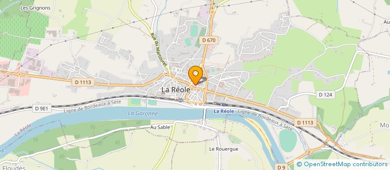 localisation de l'entreprise ACTION POUR EMPLOI FEMMES DAN ENTRE DEUX à LA REOLE