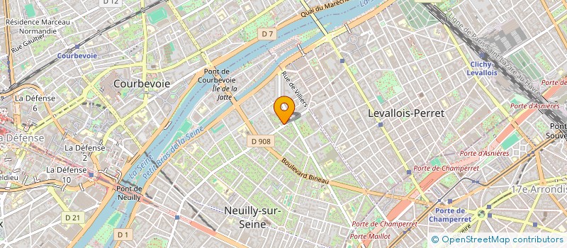 localisation de l'entreprise ACTION POUR L'AUTISME ASPERGER FRANCE à NEUILLY-SUR-SEINE