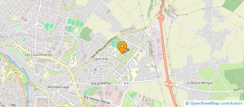 localisation de l'entreprise ACTION POUR L'EDUCATION DES ENFANTS AU GABON à POITIERS