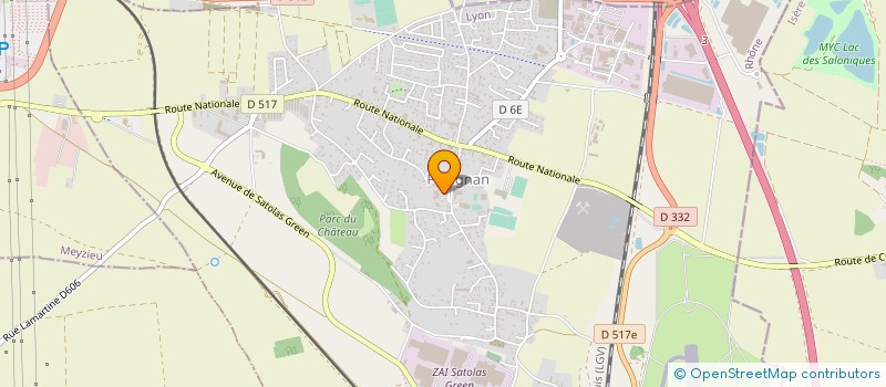 localisation de l'entreprise ACTION POUR LA MEMOIRE HISTORIQUE DE PUSIGNAN  PUSIGNAN