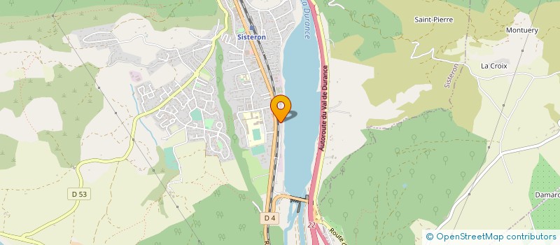 localisation de l'entreprise ACTION POUR LA MOBILITE VERS L EMPLOI à SISTERON