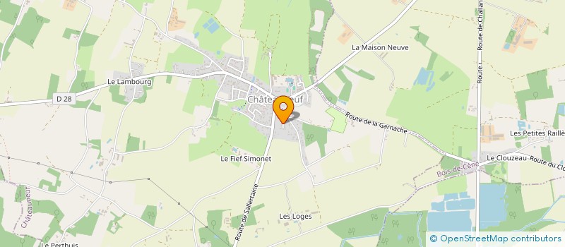 localisation de l'entreprise ACTION POUR LE DEVELOPPEMENT DURABLE EN AFRIQUE ( A D D A ) à CHATEAUNEUF