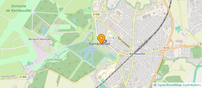 localisation de l'entreprise ACTION POUR LES AINES à RAMBOUILLET