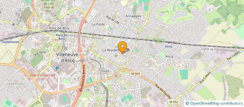 localisation de l'entreprise ACTION POUR TANGER à VILLENEUVE-D'ASCQ