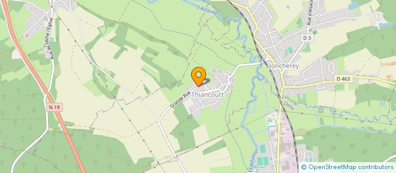 localisation de l'entreprise ACTION PREVENTIQUE à THIANCOURT