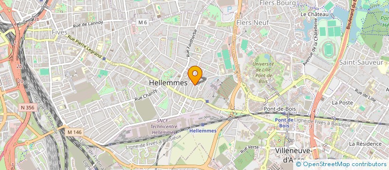 localisation de l'entreprise ACTION PROGRES SAVOIR FORMATION  LILLE
