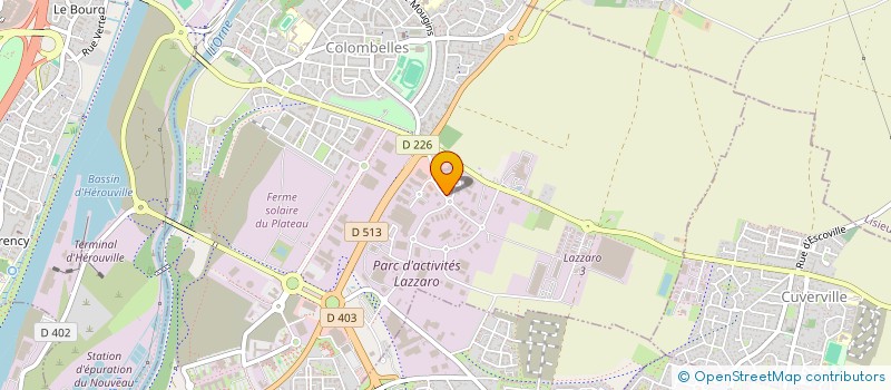 localisation de l'entreprise ACTION PROTECTION à COLOMBELLES