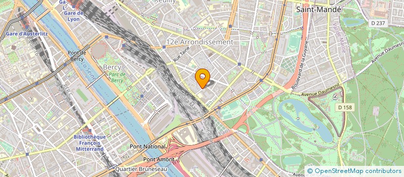 localisation de l'entreprise ACTION PROTECTION SERVICE  PARIS