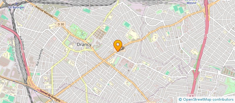 localisation de l'entreprise ACTION RAVALEMENT  DRANCY