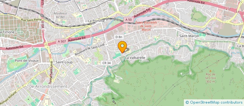 localisation de l'entreprise ACTION REACTION à MARSEILLE