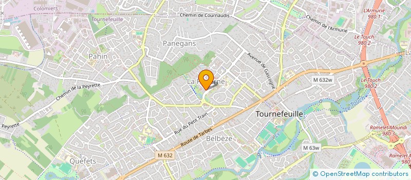 localisation de l'entreprise ACTION REDACTION à TOURNEFEUILLE