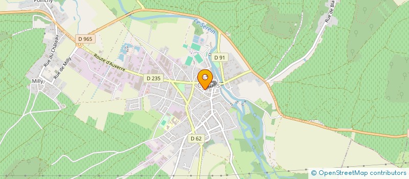 localisation de l'entreprise ACTION REINSERTION à CHABLIS