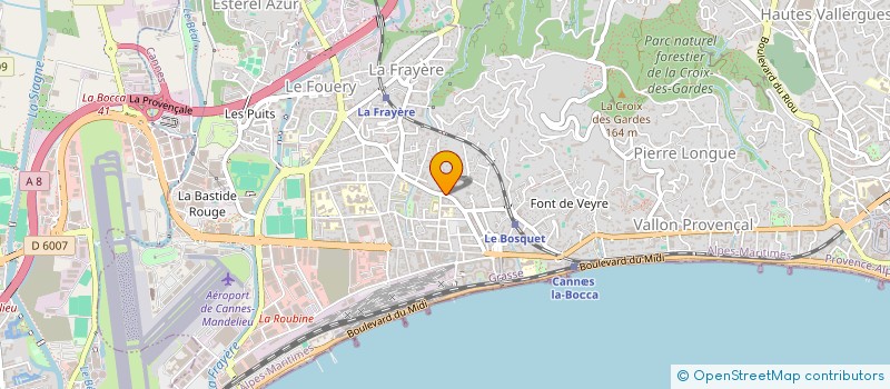 localisation de l'entreprise ACTION RENOV à CANNES