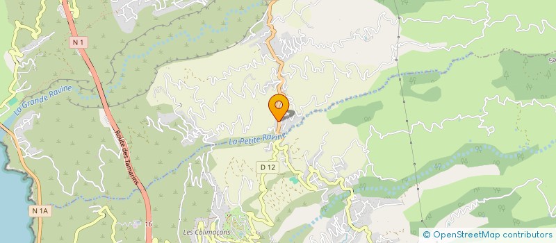 localisation de l'entreprise ACTION RENOVATION 974  LES TROIS-BASSINS