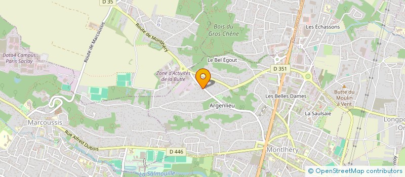 localisation de l'entreprise ACTION REPARATION à MONTLHERY