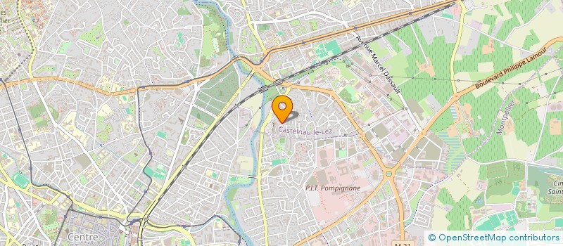 localisation de l'entreprise ACTION RESEAU à CASTELNAU-LE-LEZ