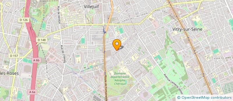 localisation de l'entreprise ACTION REUSSITE UNITE à VILLEJUIF